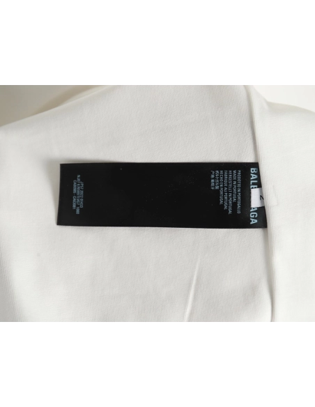 Balenciaga &amp; Adidas co-branded embroidered short-sleeved T-shirt,Balenciaga