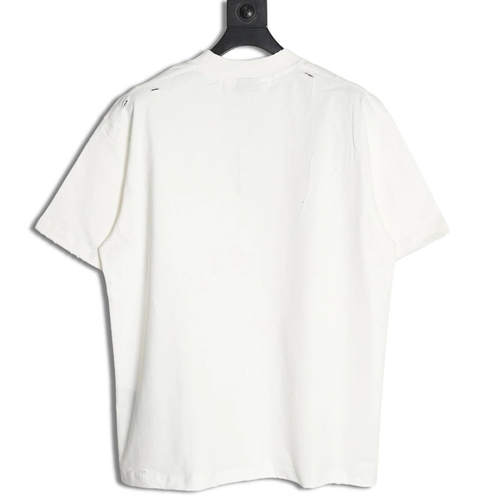 Balenciaga emoji print short-sleeved T-shirt,Balenciaga