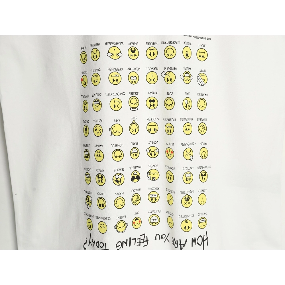 Balenciaga emoji print short-sleeved T-shirt,Balenciaga