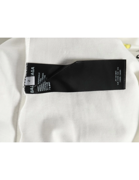 Balenciaga emoji print short-sleeved T-shirt,Balenciaga