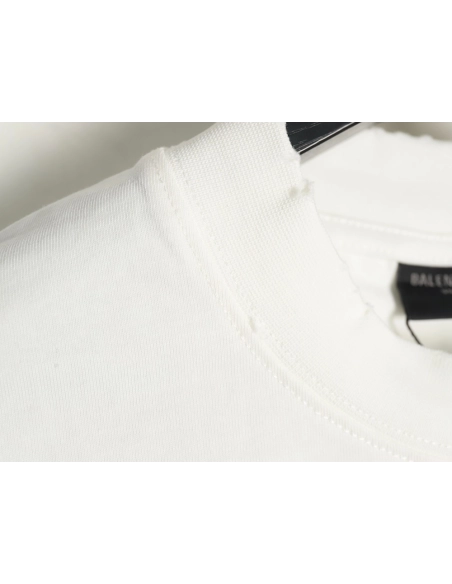 Balenciaga emoji print short-sleeved T-shirt,Balenciaga