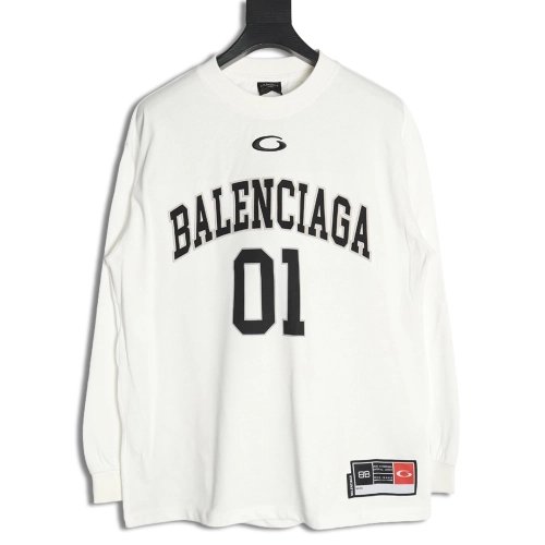 Balenciga No. 01 Long Sleeve T-Shirt,Balenciaga