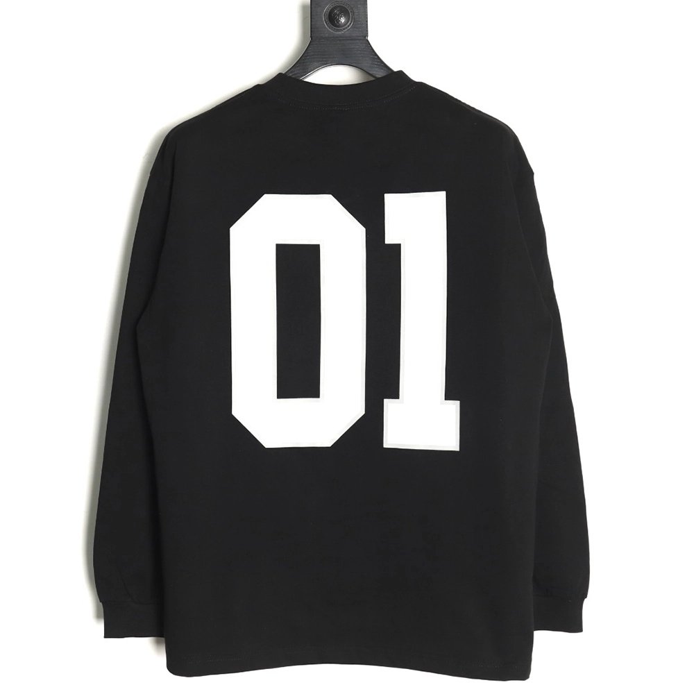 Balenciga No. 01 Long Sleeve T-Shirt TSK1,Balenciaga