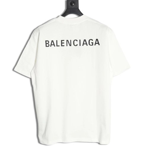 Balenciaga Letter Print Logo Short Sleeve,Balenciaga