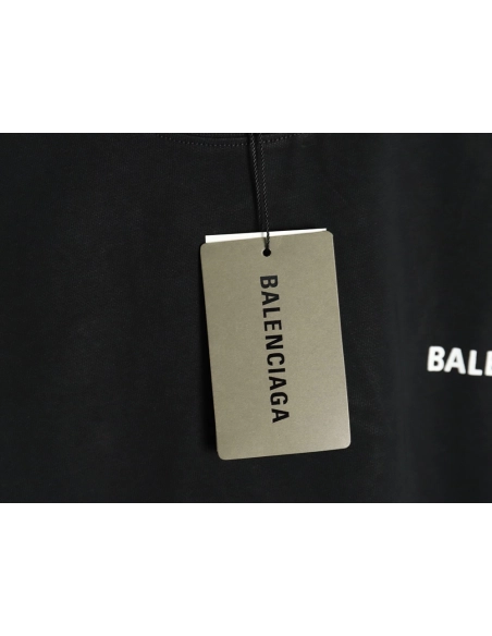 Balenciaga Letter Print Logo Short Sleeve TSK1,Balenciaga