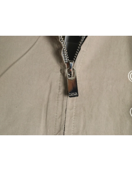 Dior letter print hooded windbreaker jacket,Dior