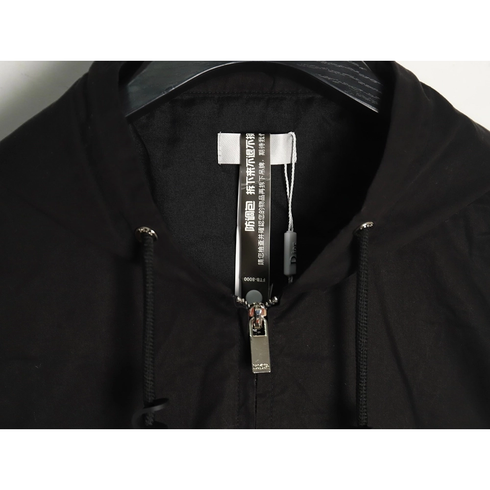 Dior letter print hooded windbreaker jacket TSK1,Dior