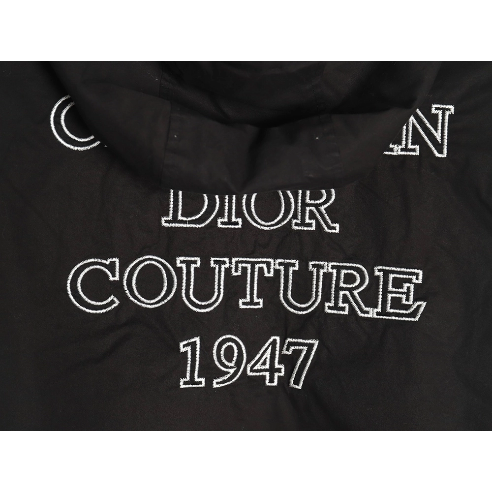 Dior letter print hooded windbreaker jacket TSK1,Dior