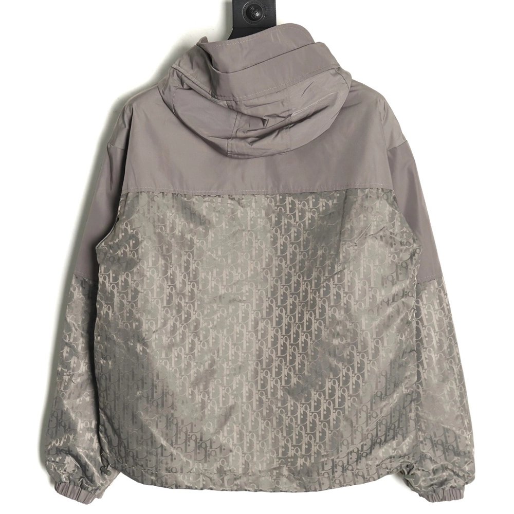 Dior half-zip embroidered all-over print jacket,Dior