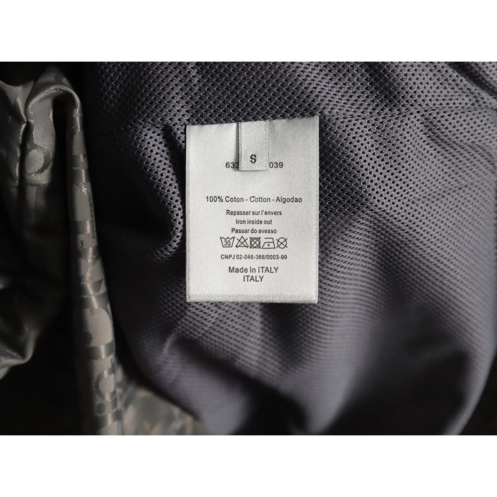 Dior half-zip embroidered all-over print jacket,Dior