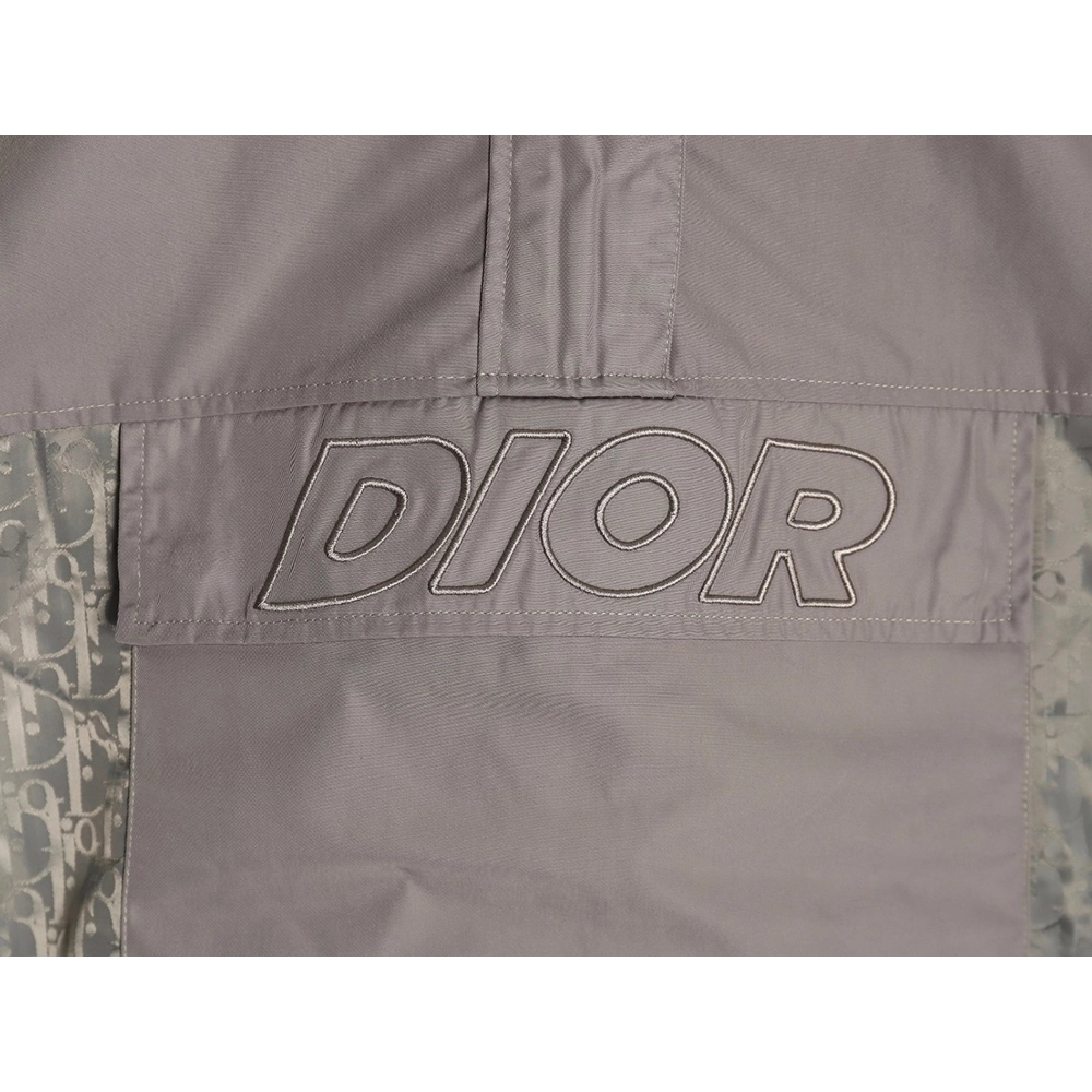Dior half-zip embroidered all-over print jacket,Dior