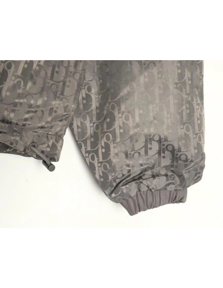 Dior half-zip embroidered all-over print jacket,Dior