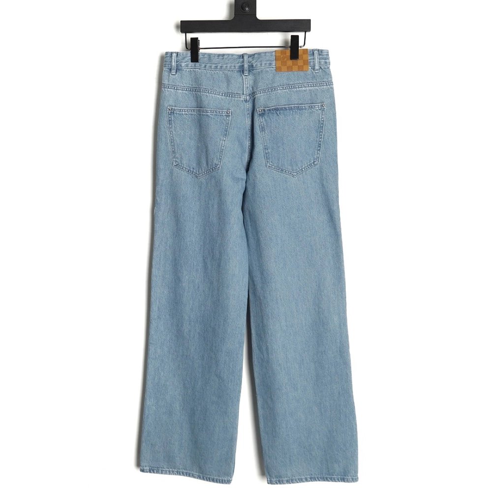 Louis Vuitton washed ripped jeans,Louis Vuitton