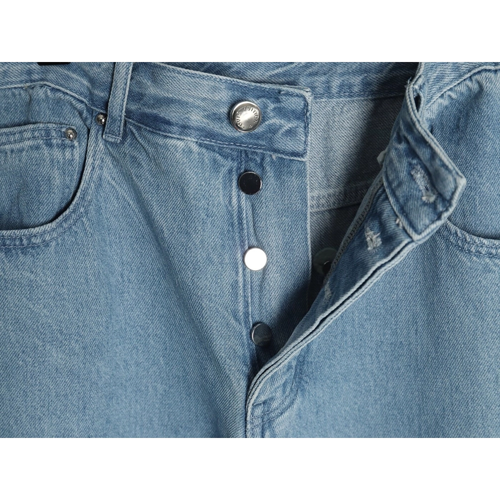 Louis Vuitton washed ripped jeans,Louis Vuitton