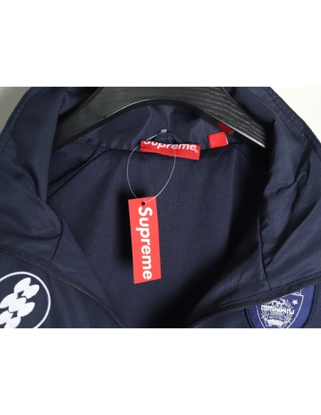 Supreme 3M reflective half-zip pullover jacket TSK1,Supreme