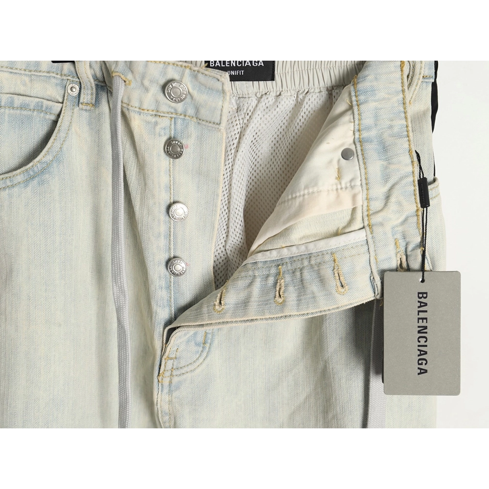 Balenciaga new patchwork jeans,Balenciaga