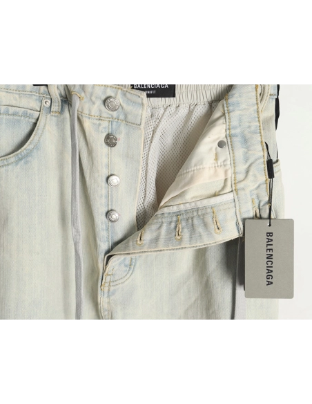 Balenciaga new patchwork jeans,Balenciaga