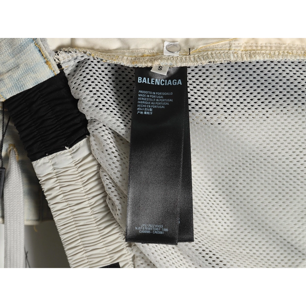 Balenciaga new patchwork jeans,Balenciaga