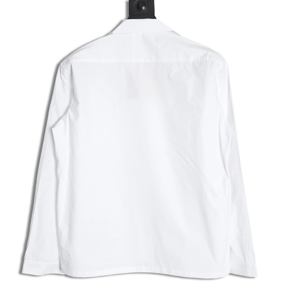Miu Miu poplin pocket lapel long sleeve shirt,Miu Miu