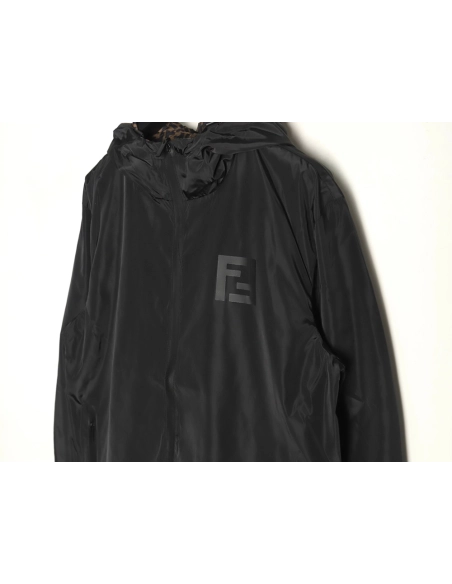 Fendi monogram FF full print double-sided windbreaker zipper jacket,Fendi