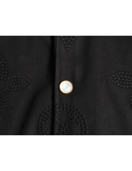 Louis Vuitton Pearl Presbyopia Baseball Jacket TSK1,Louis Vuitton