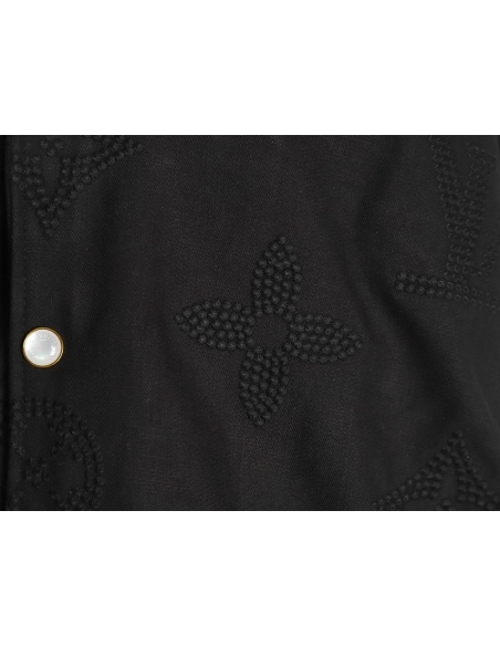 Louis Vuitton Pearl Presbyopia Baseball Jacket TSK1,Louis Vuitton