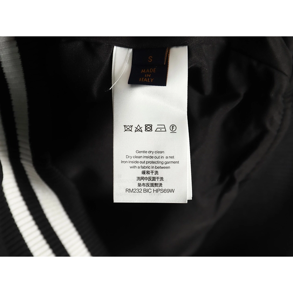 Louis Vuitton Pearl Presbyopia Baseball Jacket TSK1,Louis Vuitton
