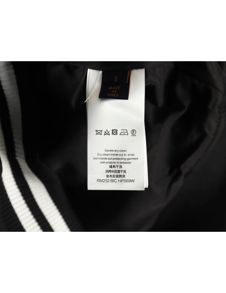 Louis Vuitton Pearl Presbyopia Baseball Jacket TSK1,Louis Vuitton