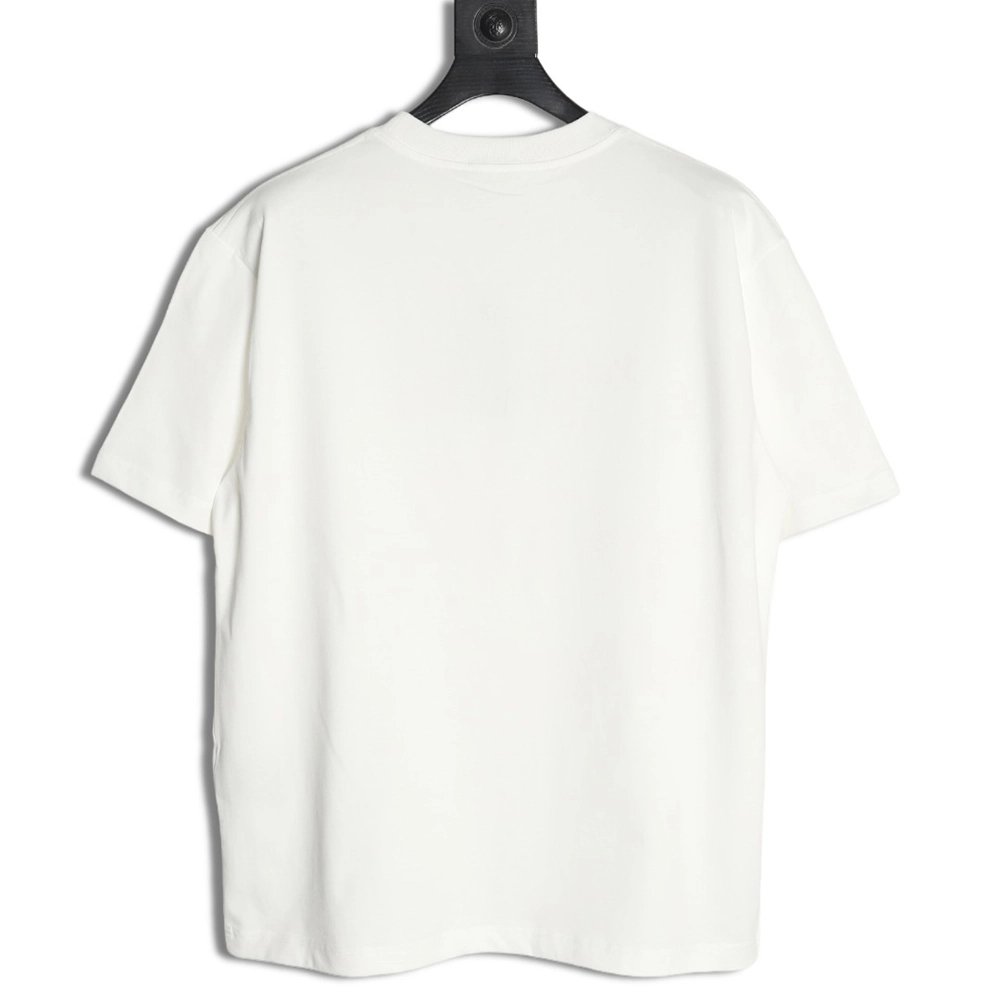 Dior lettering embroidered short sleeve T-shirt,Dior