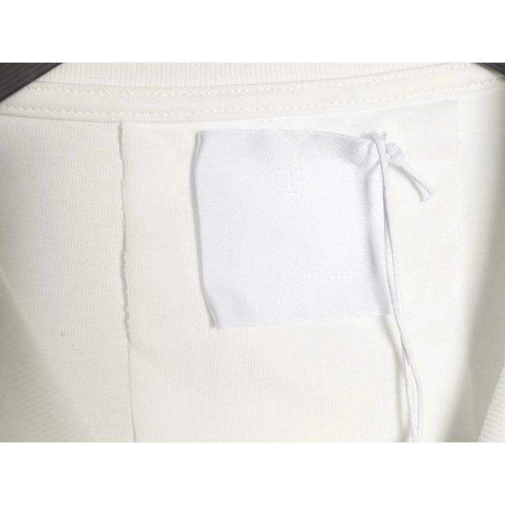 Givenchy hollow arc letter embroidered short-sleeved T-shirt,Givenchy