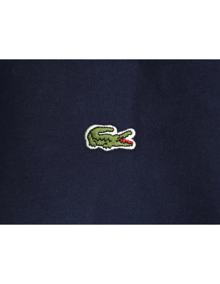 Lacoste crocodile embroidered logo fleece zip-up jacket TSK4,Lacoste