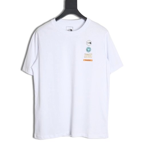 The North face retro color badge short sleeve T-shirt,The North Face