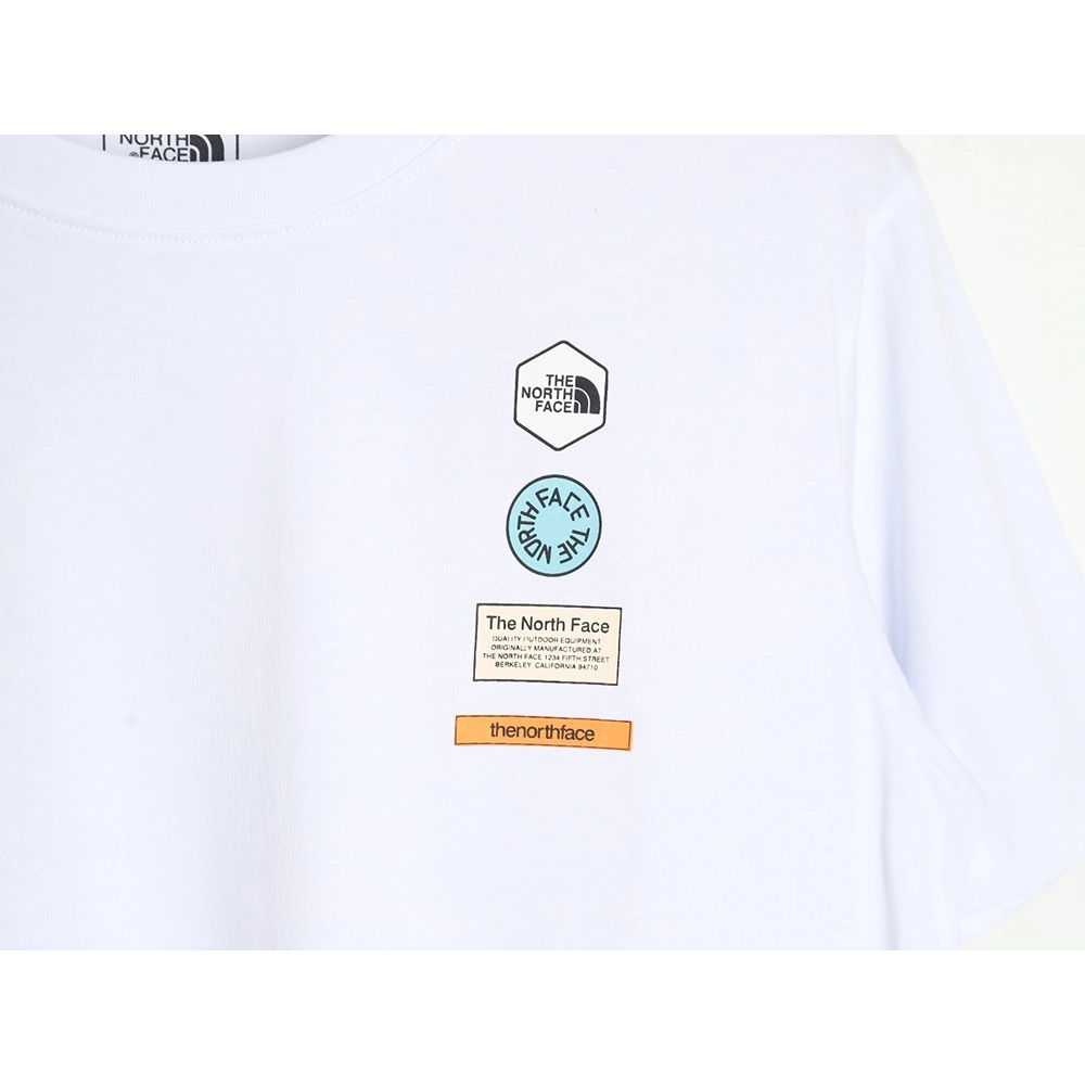 The North face retro color badge short sleeve T-shirt,The North Face