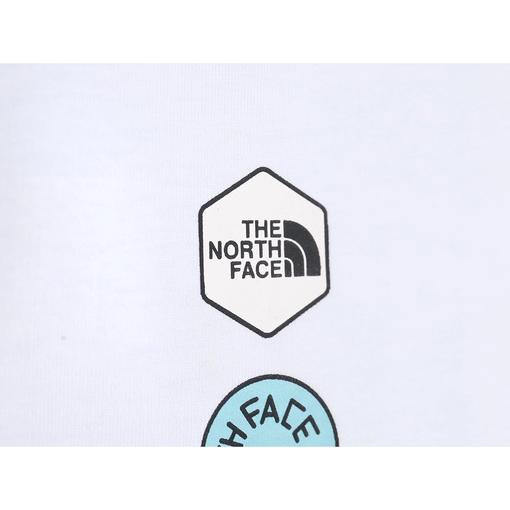 The North face retro color badge short sleeve T-shirt,The North Face
