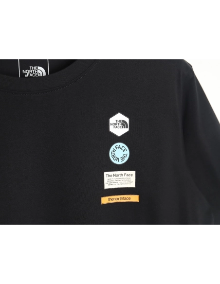 The North face retro color badge short sleeve T-shirt TSK1,The North Face