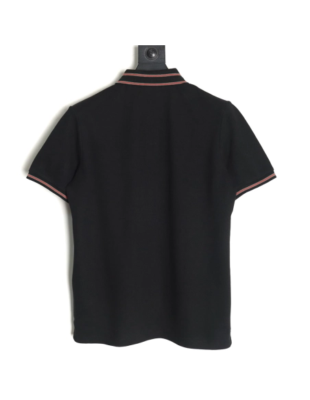 Gucci Neck Lettering Short Sleeve Polo Shirt TSK1,Gucci
