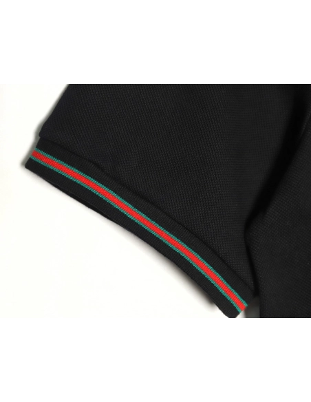 Gucci Neck Lettering Short Sleeve Polo Shirt TSK1,Gucci