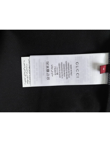 Gucci Neck Lettering Short Sleeve Polo Shirt TSK1,Gucci