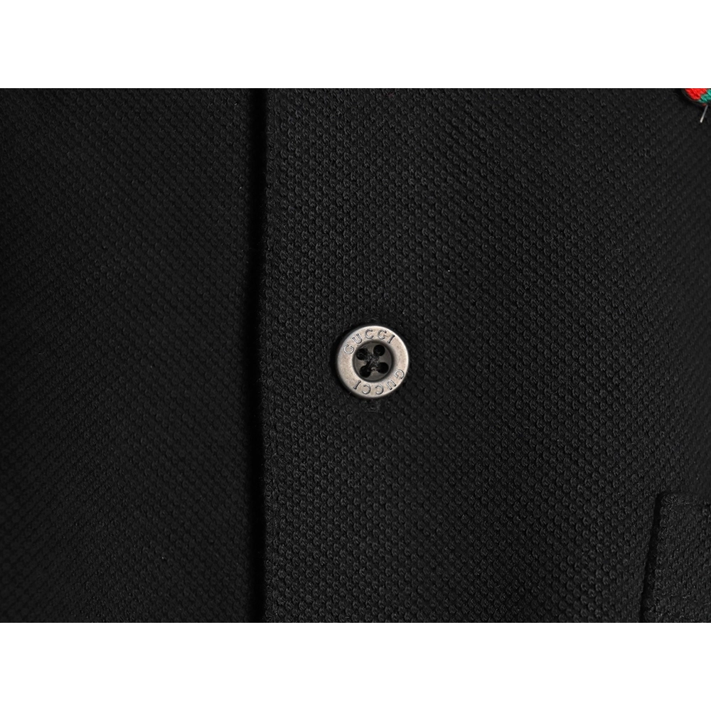 Gucci Neck Lettering Short Sleeve Polo Shirt TSK1,Gucci