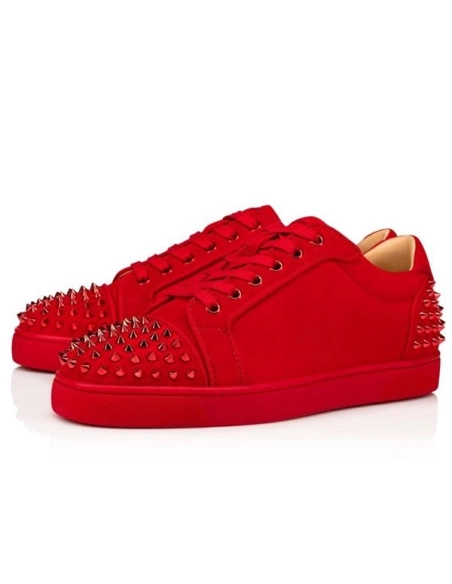 cheap Christian Louboutin Low-top Seavaste Orla Loubi/loubi Metal Calf Sneaker sale
