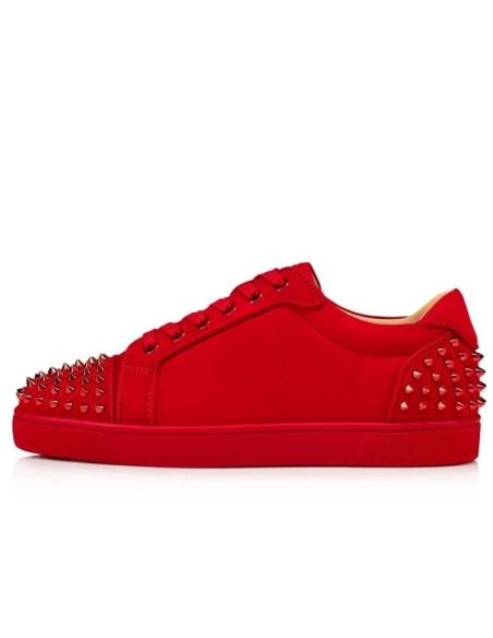 cheap Christian Louboutin Low-top Seavaste Orla Loubi/loubi Metal Calf Sneaker sale