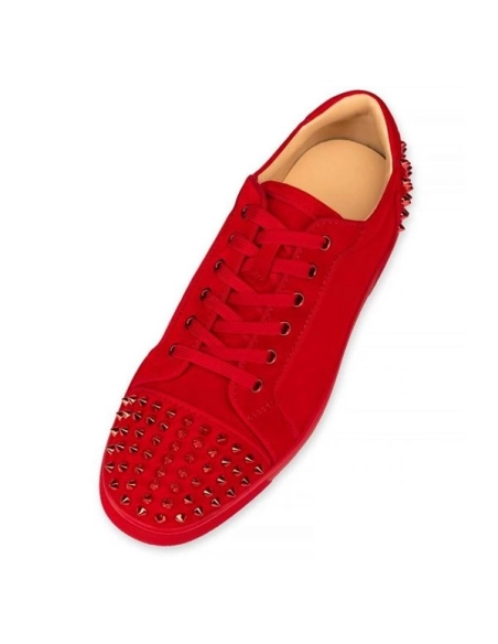 cheap Christian Louboutin Low-top Seavaste Orla Loubi/loubi Metal Calf Sneaker sale