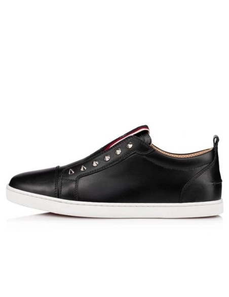 cheap Christian Louboutin Low-top F.A.V Fique A Vontade Black Calf Sneaker sale