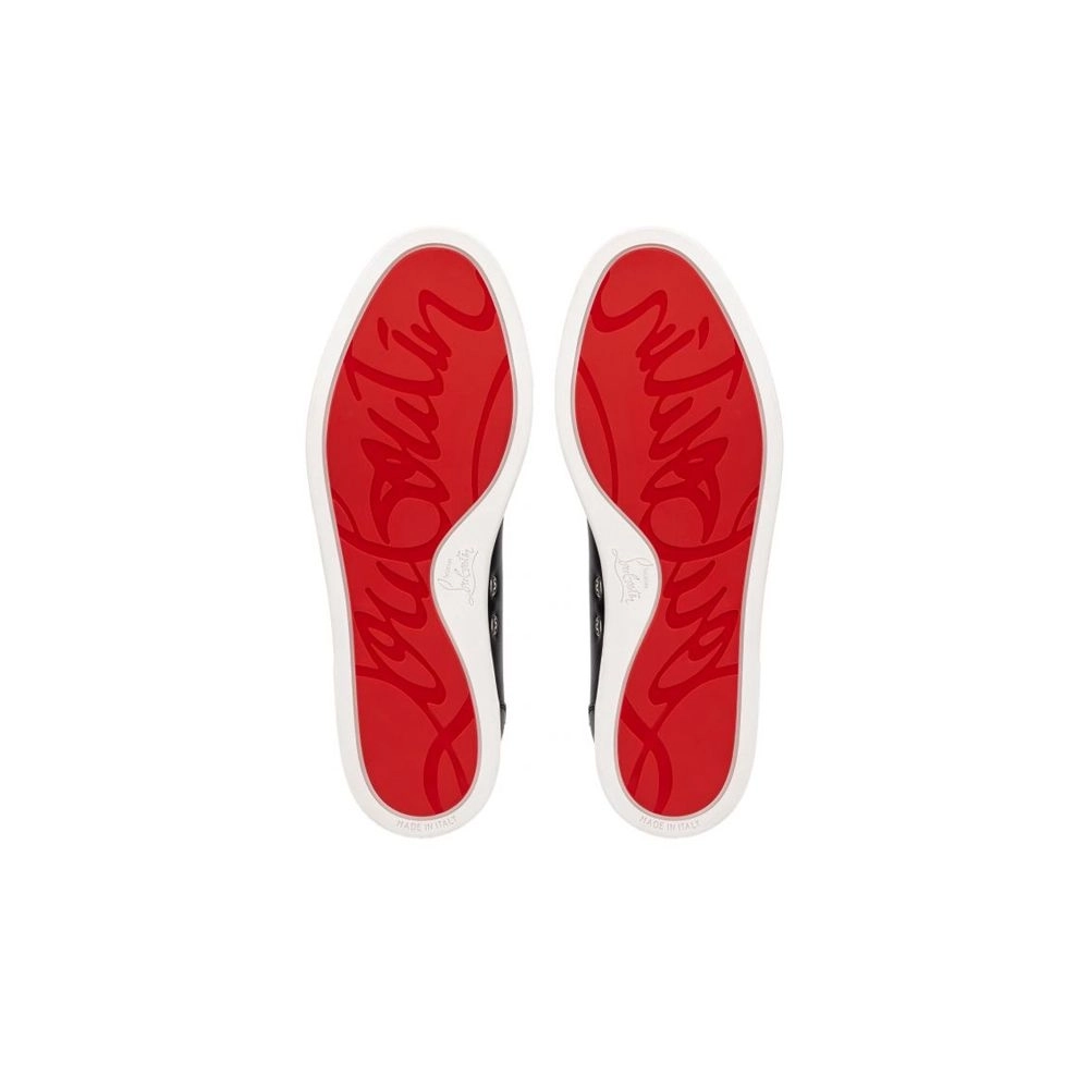 cheap Christian Louboutin Low-top F.A.V Fique A Vontade Black Calf Sneaker sale