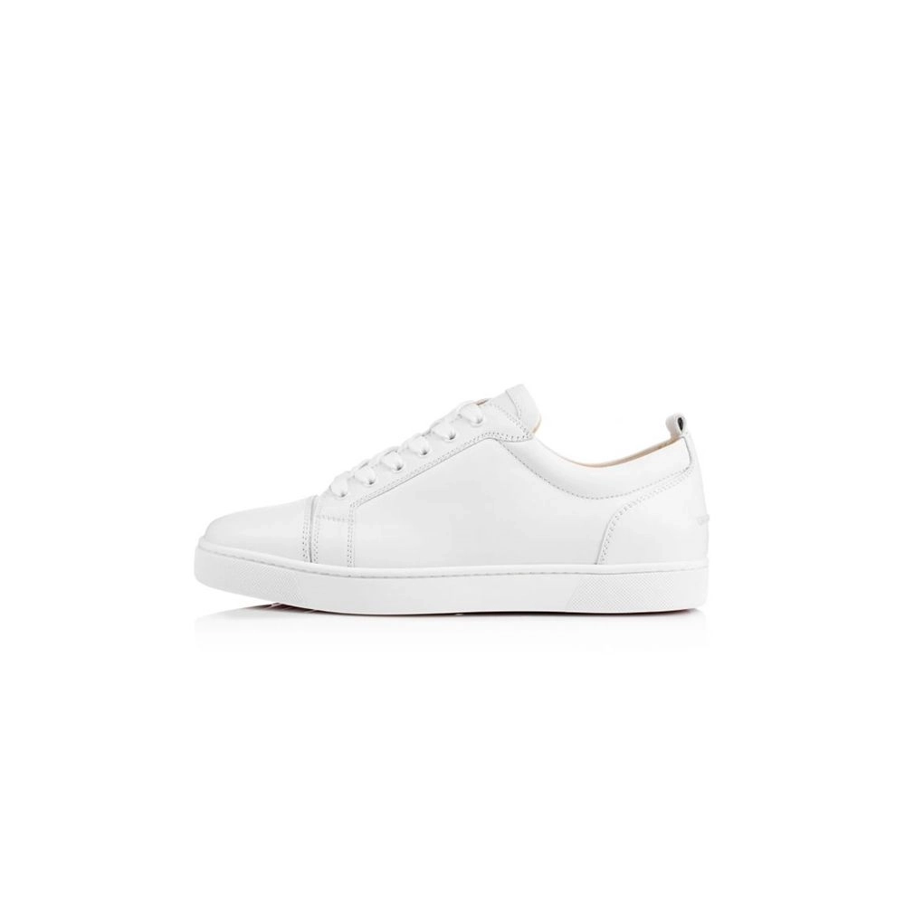 cheap Christian Louboutin Men's Low-top White Calf Sneaker sale