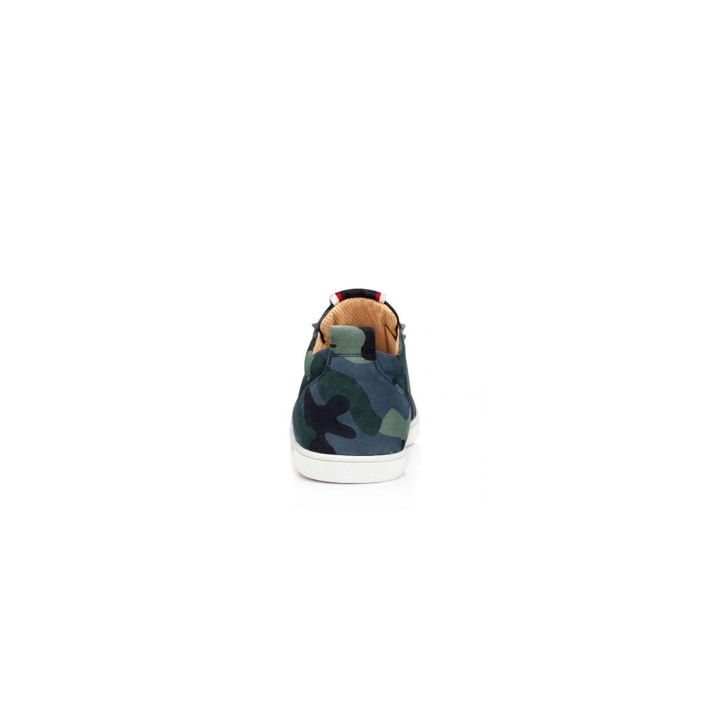 cheap Christian Louboutin Low-top F.A.V Fique A Vontade Multi Veau Velours Sneaker sale