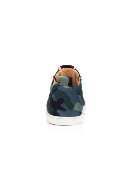 cheap Christian Louboutin Low-top F.A.V Fique A Vontade Multi Veau Velours Sneaker sale