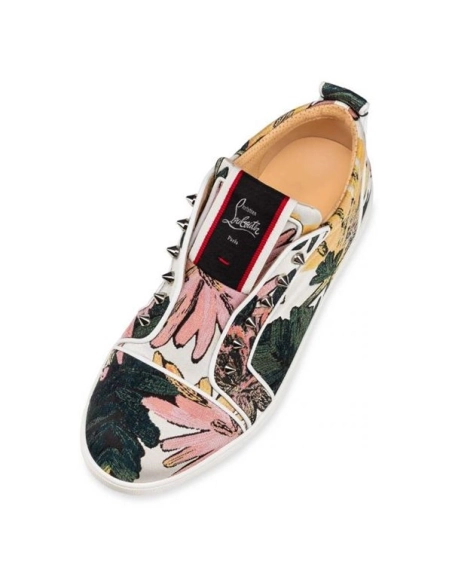 cheap Christian Louboutin F.A.V Fique A Vontade Orlato Multi/bianco Fabric sale