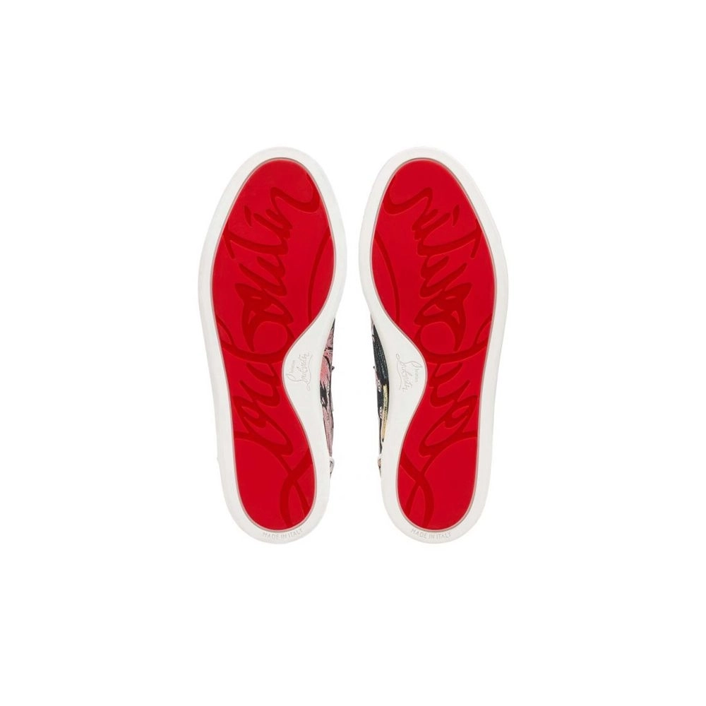 cheap Christian Louboutin F.A.V Fique A Vontade Orlato Multi/bianco Fabric sale