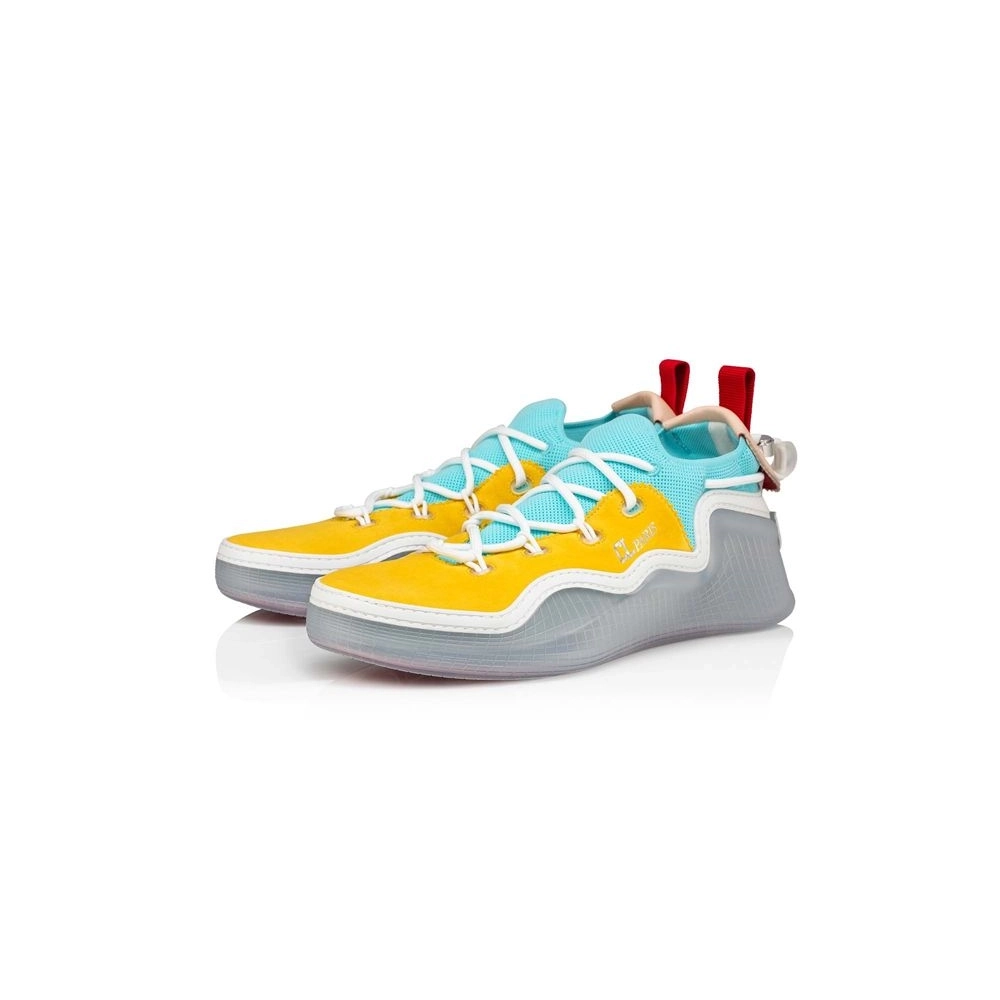 Christian Louboutin Runner Arpoador Man Version Multi Veau Velours